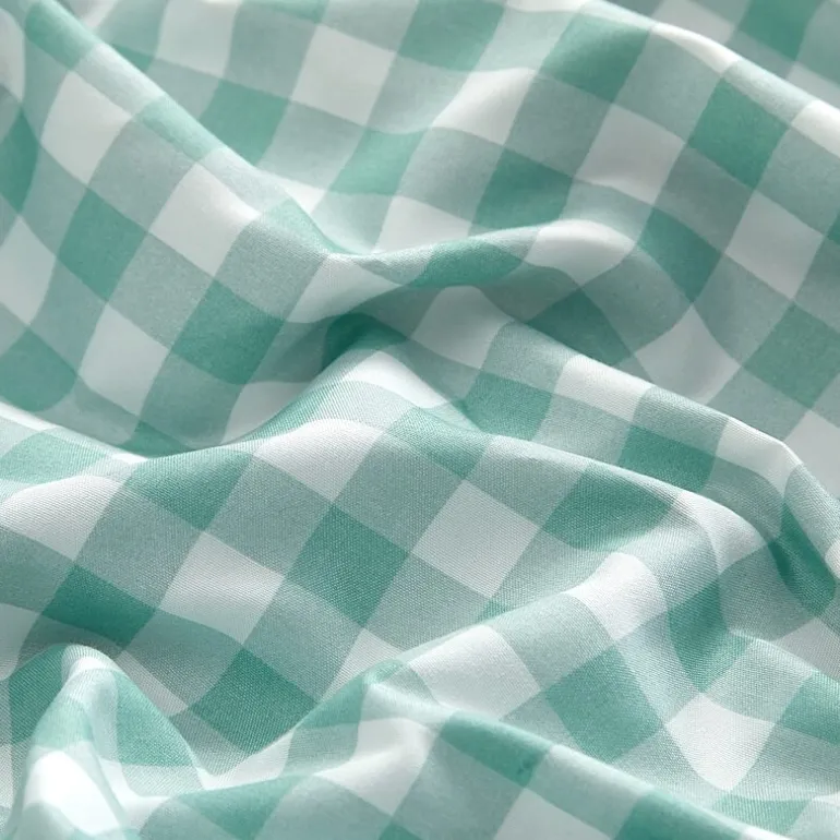 AEROPOSTALE Ruched Gingham Easy Care Comforter Set