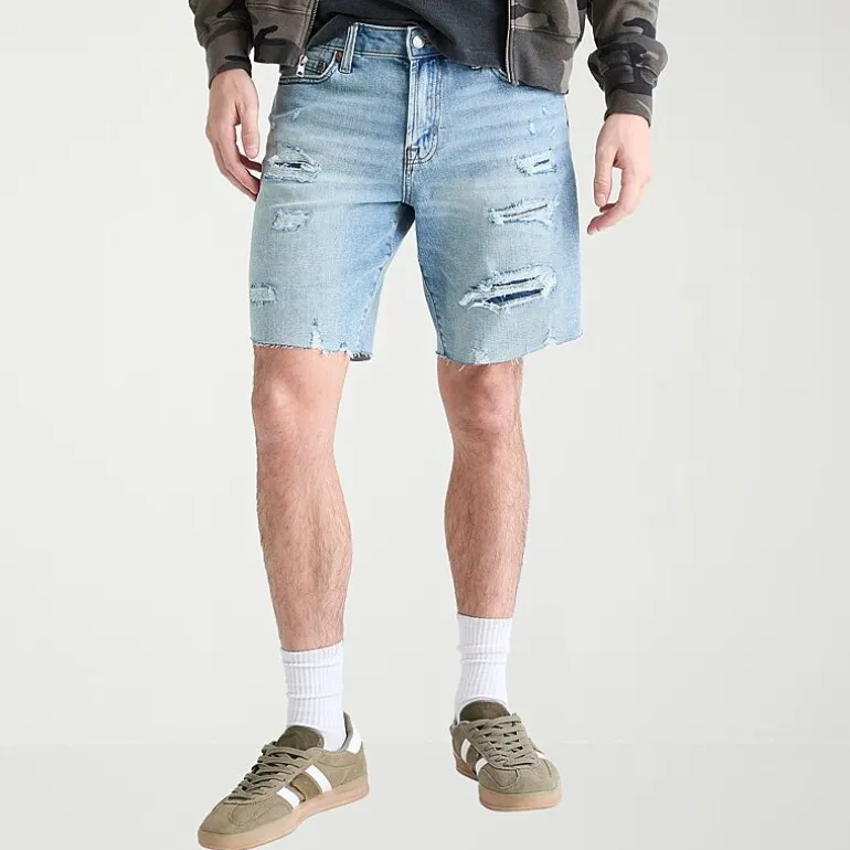 AEROPOSTALE Slim Fit Mens 9" Denim Short