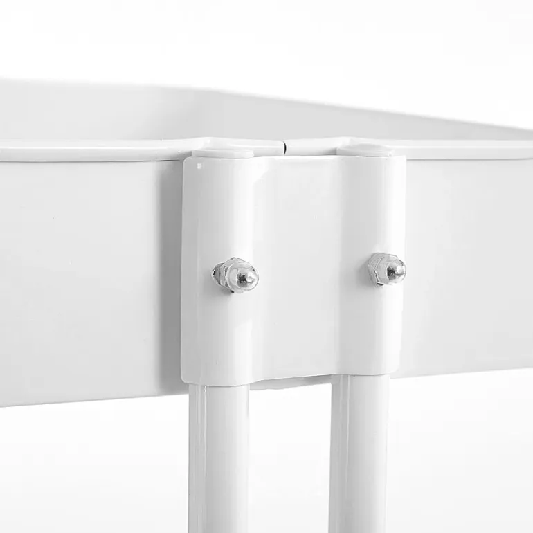 AEROPOSTALE 3 Tier Rolling White Utility Cart