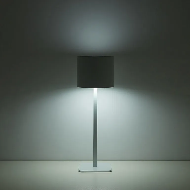 AEROPOSTALE White Stainless Steel Table Lamp
