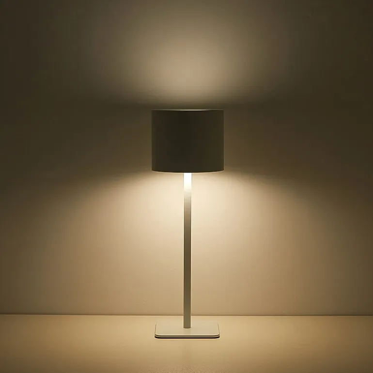AEROPOSTALE White Stainless Steel Table Lamp