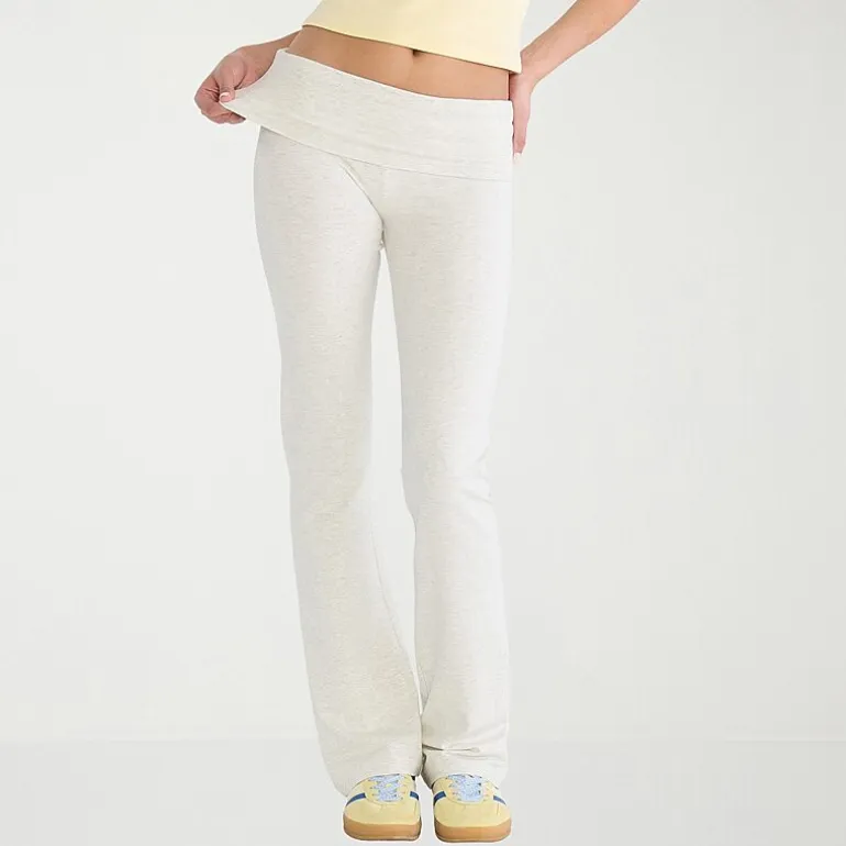 AEROPOSTALE Womens Juniors Bootcut Mid Rise Lounge Pant