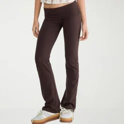 AEROPOSTALE Womens Juniors Bootcut Mid Rise Lounge Pant