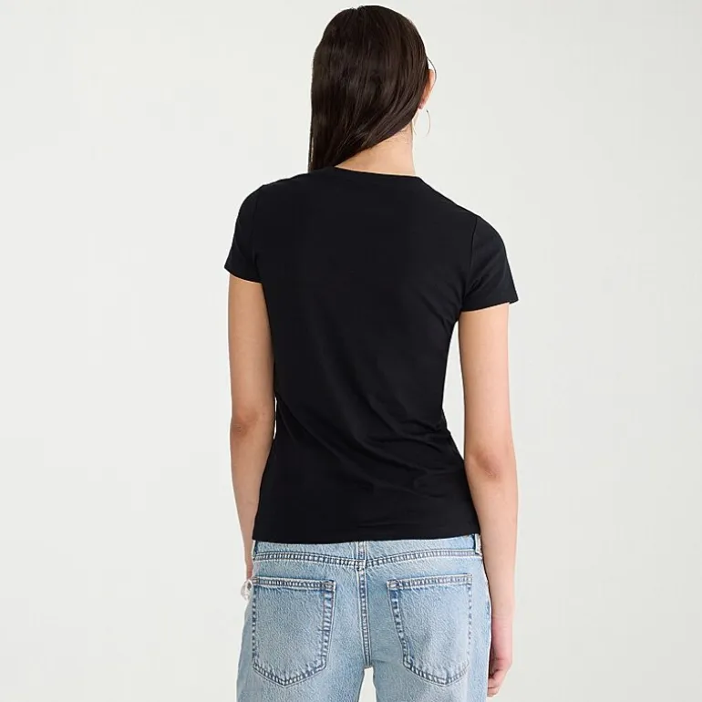 AEROPOSTALE Womens Juniors Crew Neck Short Sleeve Regular Fit Graphic T-Shirt