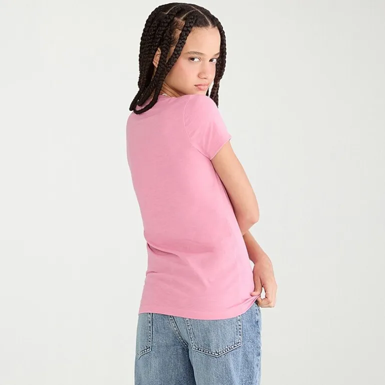 AEROPOSTALE Womens Juniors Crew Neck Short Sleeve Regular Fit Graphic T-Shirt