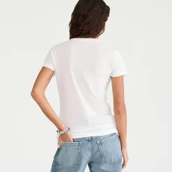 AEROPOSTALE Womens Juniors Crew Neck Short Sleeve Regular Fit Graphic T-Shirt