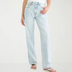 AEROPOSTALE Womens Juniors Highest Rise Relaxed Fit Jean