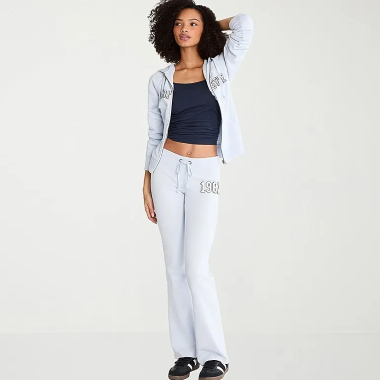AEROPOSTALE Womens Juniors Long Sleeve Fleece Zipper Hoodie