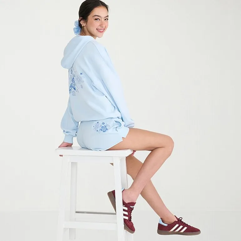 AEROPOSTALE Womens Juniors Long Sleeve Fleece Hoodie