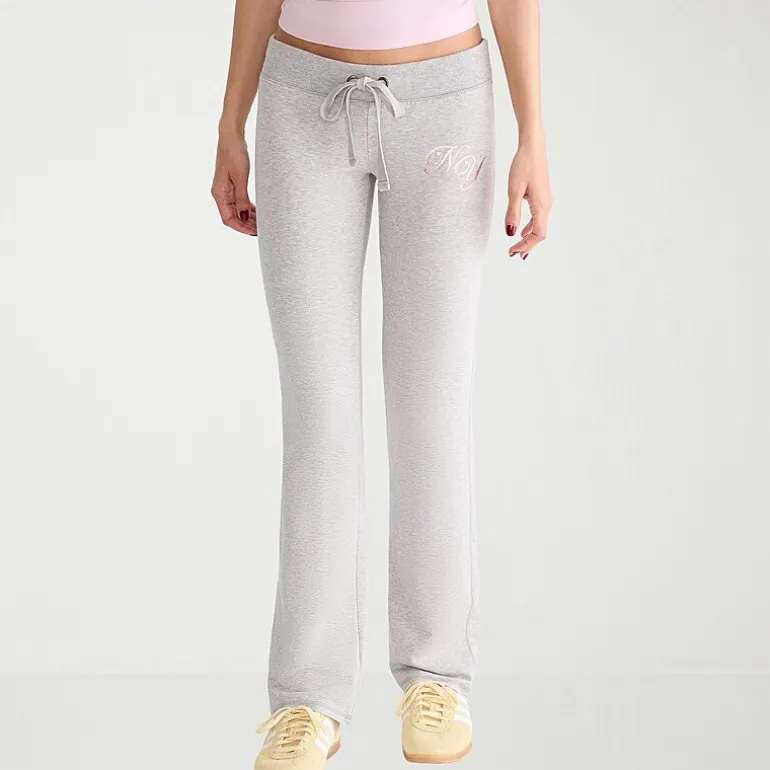 AEROPOSTALE Womens Juniors Low Rise Fleece Sweatpant