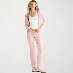 AEROPOSTALE Womens Juniors Low Rise Fleece Sweatpant