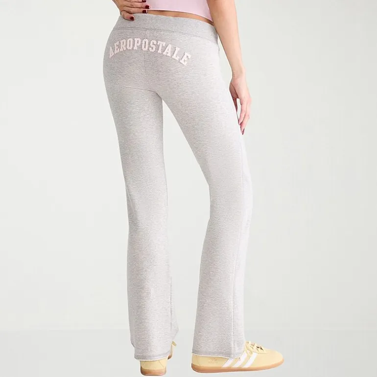 AEROPOSTALE Womens Juniors Low Rise Fleece Sweatpant