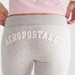 AEROPOSTALE Womens Juniors Low Rise Fleece Sweatpant