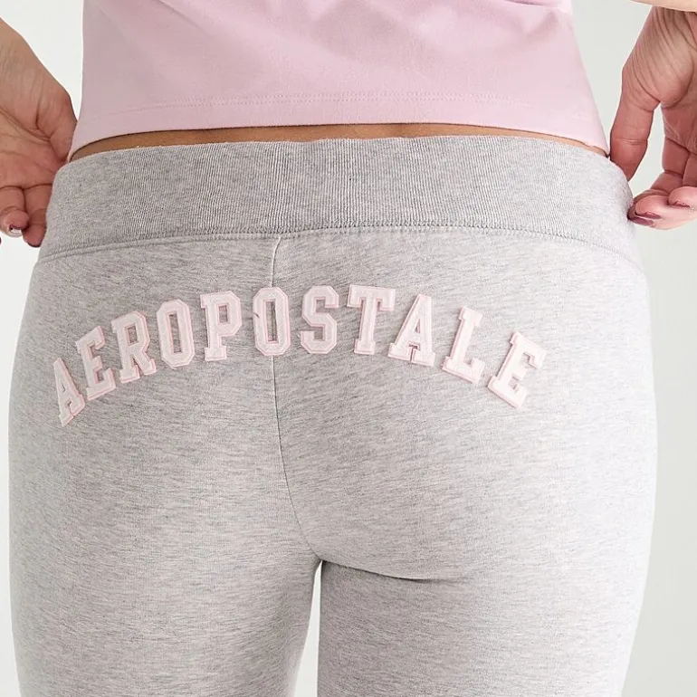 AEROPOSTALE Womens Juniors Low Rise Fleece Sweatpant