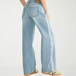 AEROPOSTALE Womens Juniors Low Rise Baggy Fit Jean