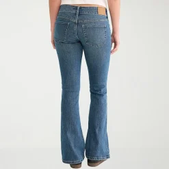AEROPOSTALE Womens Juniors Low Rise Flare Leg Jean