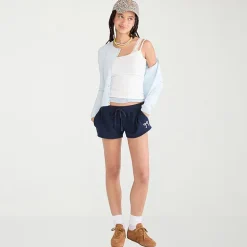 AEROPOSTALE Womens Mid Rise Juniors Pull-On Short