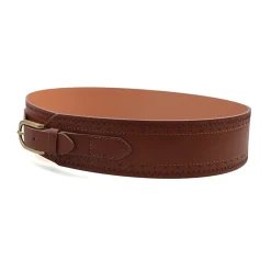 AGP PARIS Dark Brown Women's Belt