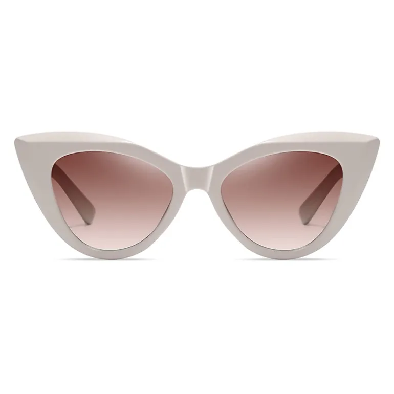 AGP PARIS Women's Cat Eye Acetate Polarized Lens UV400 Sunglasses