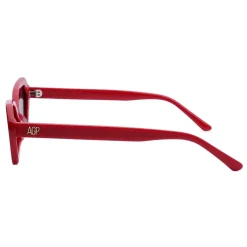 AGP PARIS Women's Futuristic Angular Micro Acetate Polarized Lens UV400 Sunglasses