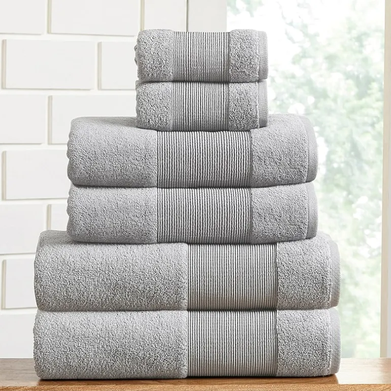 Aircloud 6-pc. Quick Dry Solid Bath Towel Set