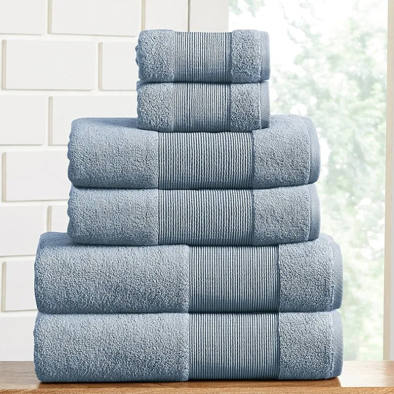 Aircloud 6-pc. Quick Dry Solid Bath Towel Set