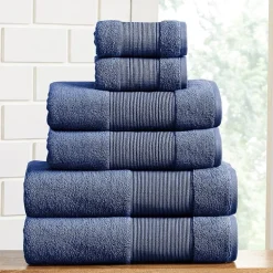 Aircloud 6-pc. Quick Dry Solid Bath Towel Set