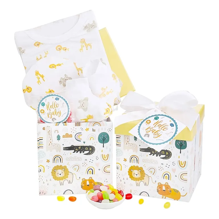 Alder Creek Its A Jungle Out There Baby Gift Box Food Set