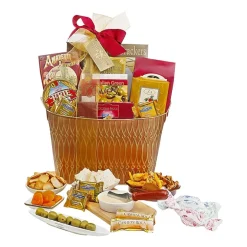 Alder Creek Lasting Impressions Gift Basket Food Set