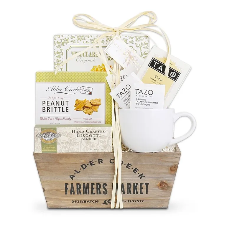Alder Creek Serenity Tea Crate Food Set