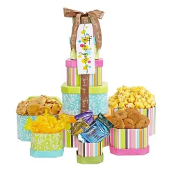 Alder Creek Thank You Treats Tower Gift Set