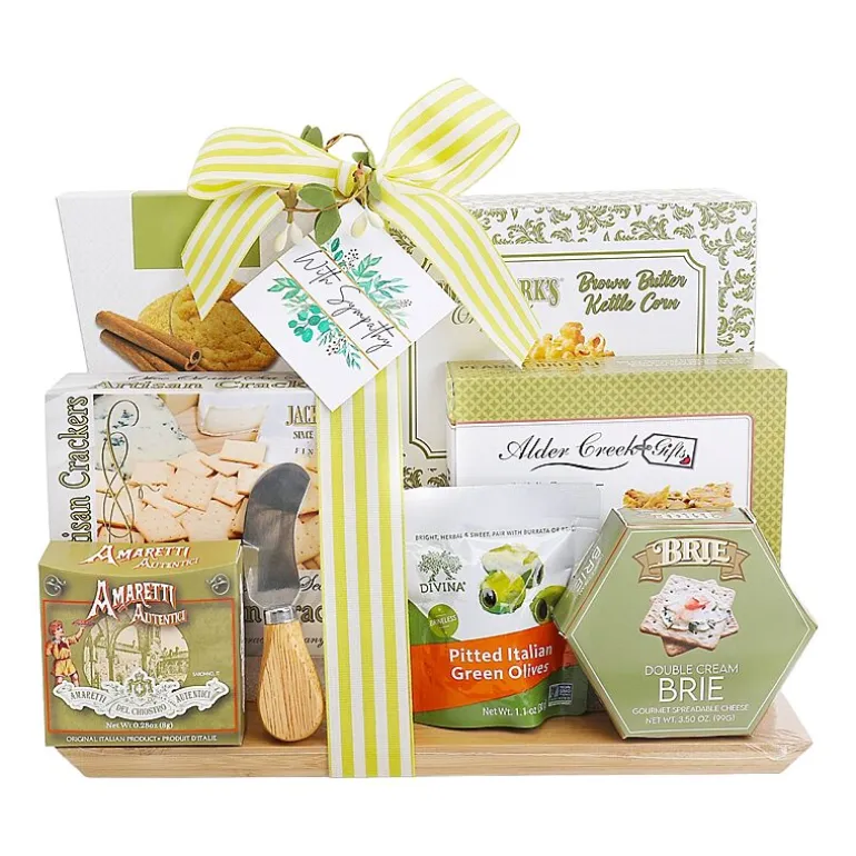 Alder Creek With Sympathy Savory Cutting Board Food Set