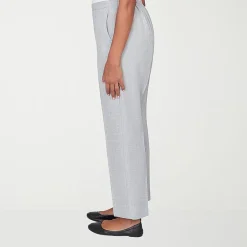 Alfred Dunner Al Fresco Womens Straight Mid Rise Pull-On Pant