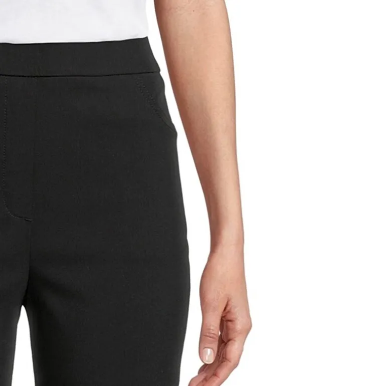 Alfred Dunner Classics Womens Allure Stretch Pant