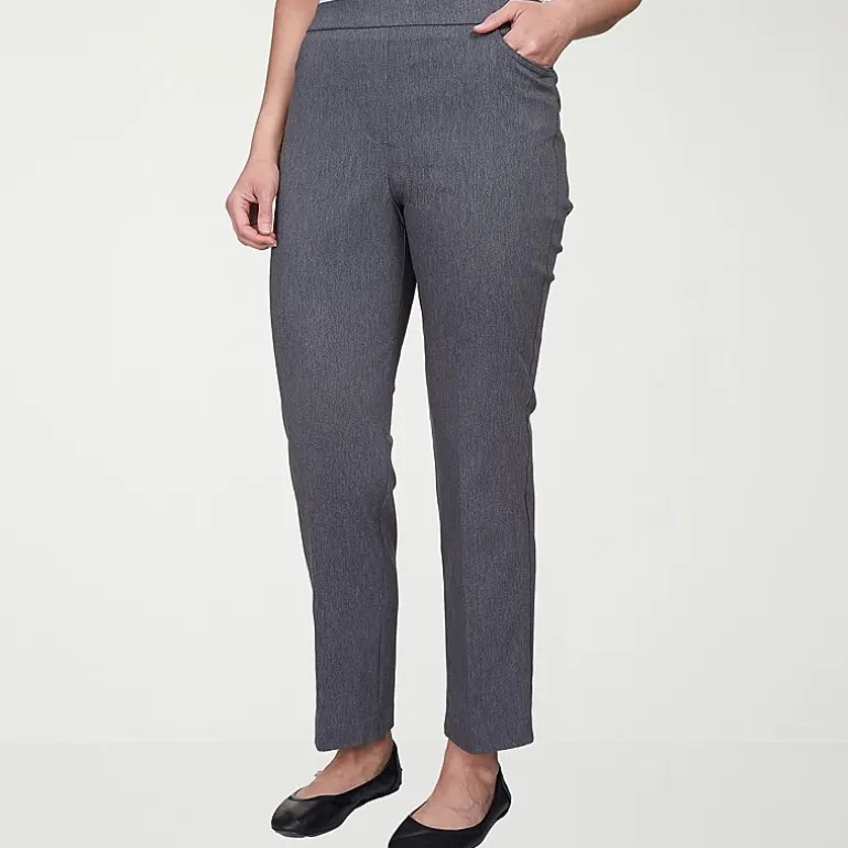 Alfred Dunner Classics Womens Allure Stretch Pant