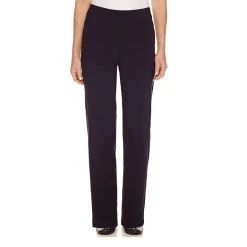 Alfred Dunner Classics Womens Allure Stretch Pant
