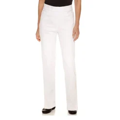 Alfred Dunner Classics Womens Allure Stretch Pant