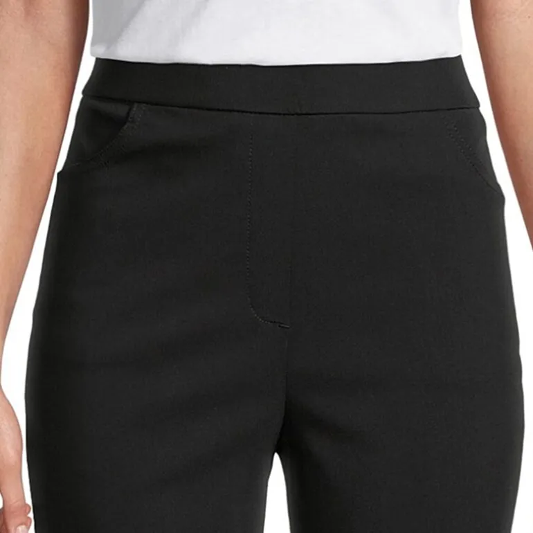 Alfred Dunner Classics Womens Allure Stretch Pant