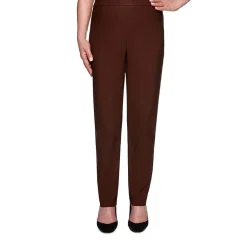 Alfred Dunner Classics Womens Allure Stretch Pant