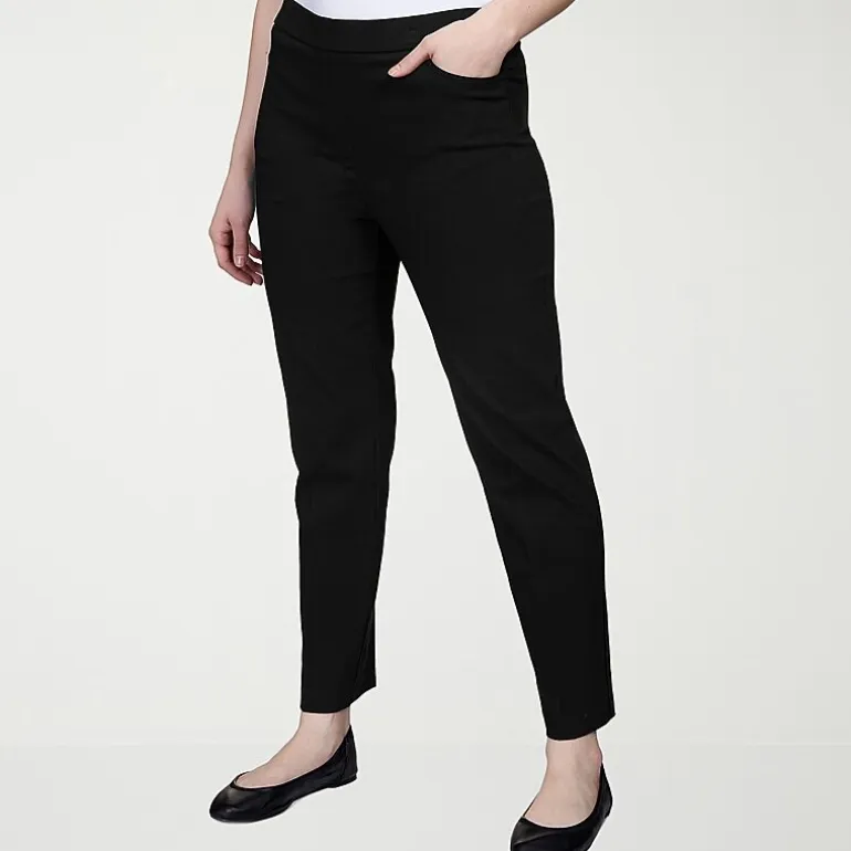 Alfred Dunner Classics Womens Allure Stretch Pant