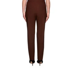 Alfred Dunner Classics Womens Allure Stretch Pant