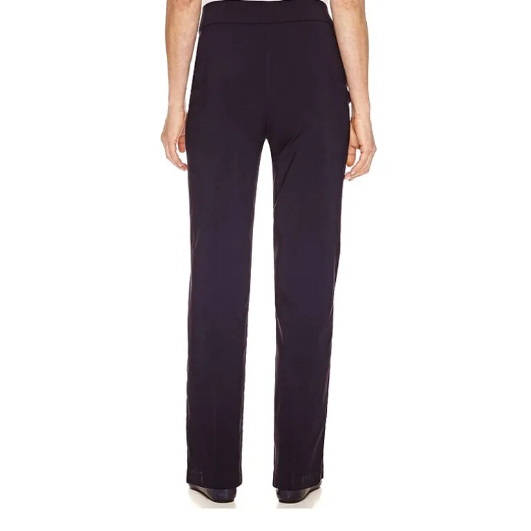 Alfred Dunner Classics Womens Allure Stretch Pant