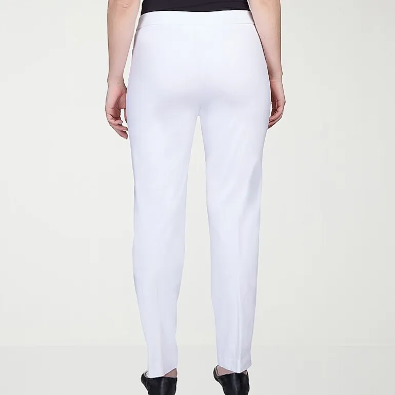Alfred Dunner Classics Womens Slim Pull-On Pant
