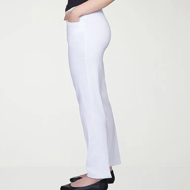 Alfred Dunner Classics Womens Slim Pull-On Pant