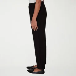 Alfred Dunner Classics Womens Mid Rise Soft Knit Pull-On Pant
