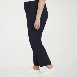 Alfred Dunner Classics Womens Plus Slim Pull-On Pants