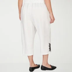 Alfred Dunner Crowd Pleaser Womens Plus Straight Capri Pant
