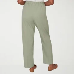 Alfred Dunner Indigo Girls Womens Mid Rise Pull-On Pant