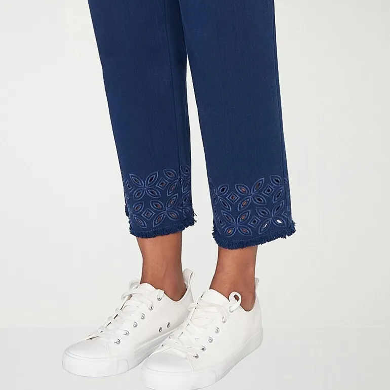 Alfred Dunner Mykonos Womens Straight Mid Rise Pull-On Pant