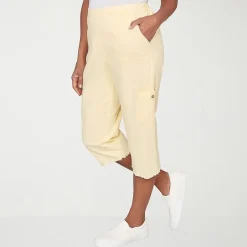 Alfred Dunner Out Of The Blue Womens Straight Capri Pant